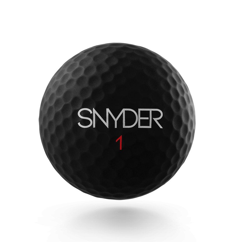 SNY BLACK EDITION - Golfbälle - SNYDER Golf